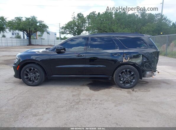 1C4SDJCT9RC144666 2024 DODGE DURANGO Black Widok wnętrza 360 stopni