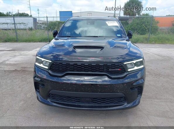1C4SDJCT9RC144666 2024 DODGE DURANGO Black Widok zestawu wskaźników