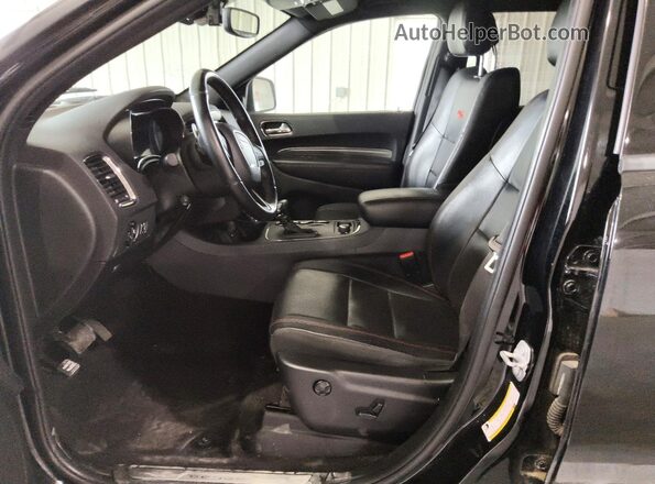 1C4SDJCTXJC393093 2018 DODGE DURANGO Black Սալոնի դիմացի տեսք