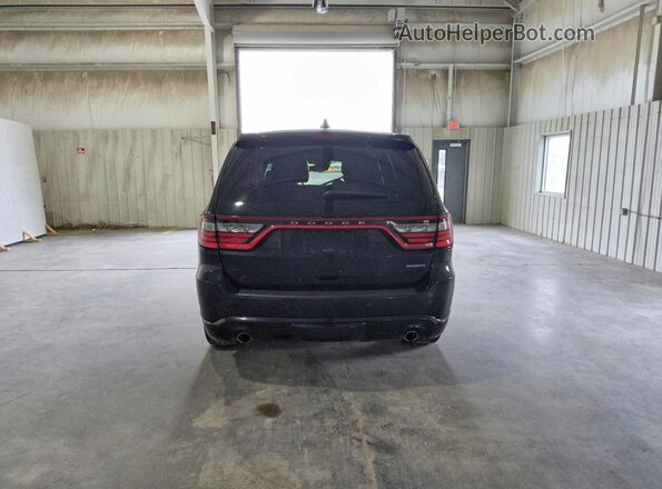 1C4SDJCTXJC393093 2018 DODGE DURANGO Black Հետևի տեսք