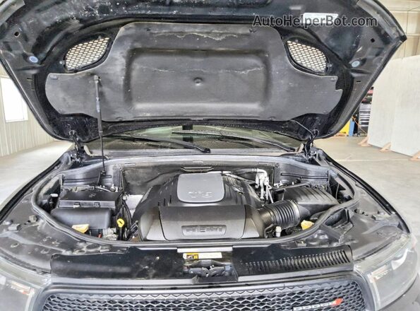 1C4SDJCTXJC393093 2018 DODGE DURANGO Black Շարժիչի բաժամունքի տեսք