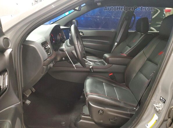 1C4SDJCTXSC501925 2025 DODGE DURANGO Gray წინა სალონის ხედი