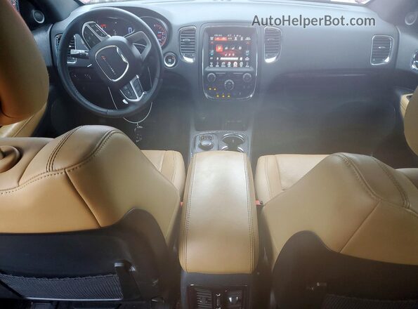 1C4SDJET5HC748646 2017 DODGE DURANGO Burgundy Vista del salpicadero