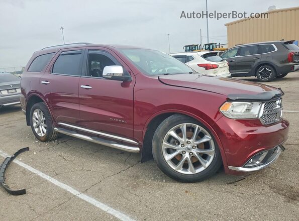1C4SDJET6LC155502 2020 DODGE DURANGO Maroon Առջևի աջ