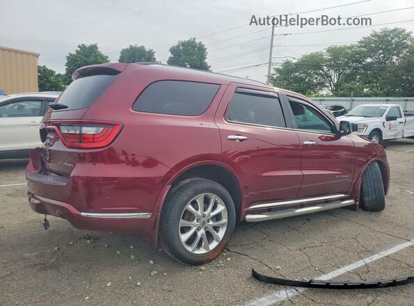 1C4SDJET6LC155502 2020 DODGE DURANGO Maroon Հետևի աջ