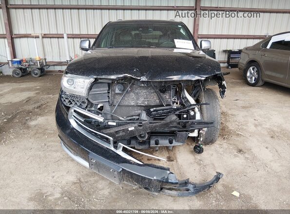 1C4SDJET8JC161542 2018 DODGE DURANGO Black Սալոնի հետևի տեսք
