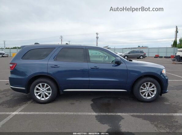 1C4SDJFT2LC443645 2020 DODGE DURANGO Blue 