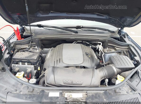 1C4SDJFT2LC443645 2020 DODGE DURANGO Blue Вид ззаду