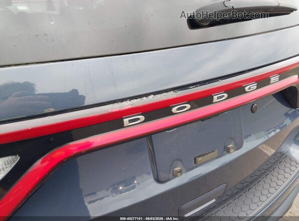 1C4SDJFT2LC443645 2020 DODGE DURANGO Blue Вид спереду