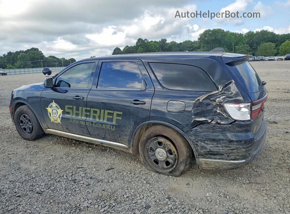 1C4SDJFT2MC696191 2021 DODGE DURANGO Черный Задняя левая четверть
