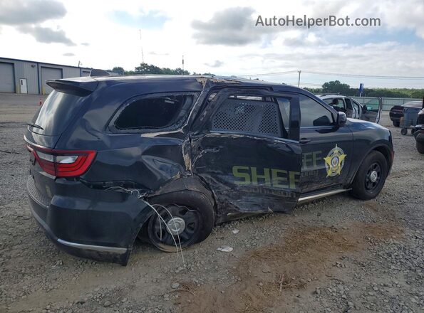 1C4SDJFT2MC696191 2021 DODGE DURANGO Черный Задняя правая четверть