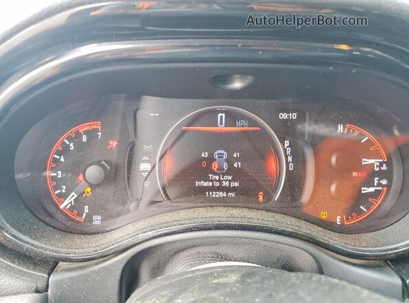 1C4SDJFT2MC696191 2021 DODGE DURANGO Черный Вид щитка приборов