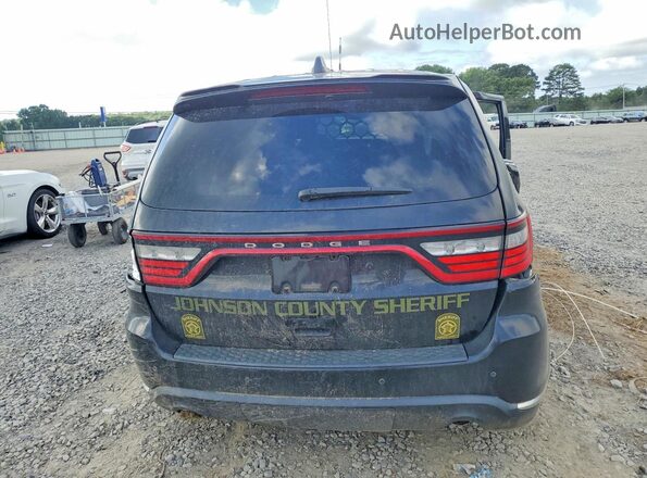 1C4SDJFT2MC696191 2021 DODGE DURANGO Черный Вид сзади