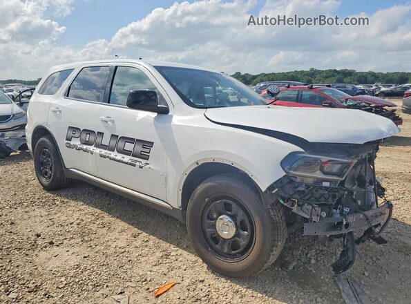 1C4SDJFT2RC213841 2024 DODGE DURANGO Белый Передняя правая четверть