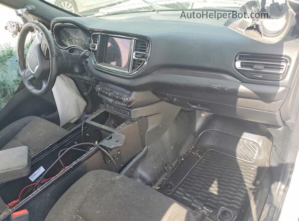 1C4SDJFT2RC213841 2024 DODGE DURANGO Белый Вид панели приборов