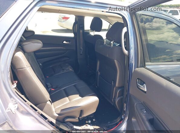 1C4SDJFT5MC864857 2021 DODGE DURANGO Blue Vista de la etiqueta del VIN