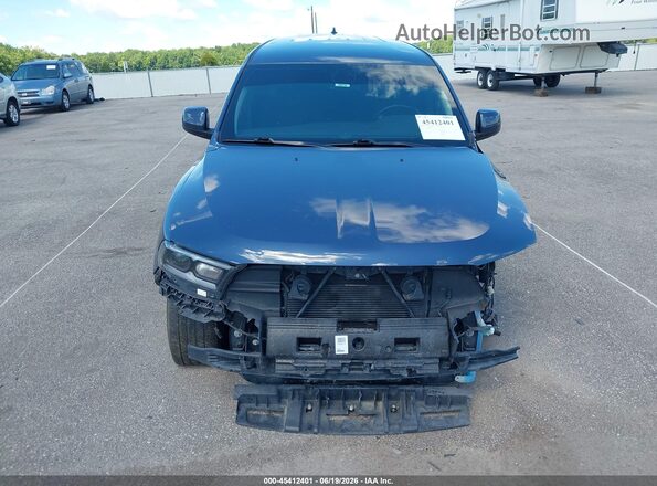 1C4SDJFT5MC864857 2021 DODGE DURANGO Blue Vista del cuadro de instrumentos