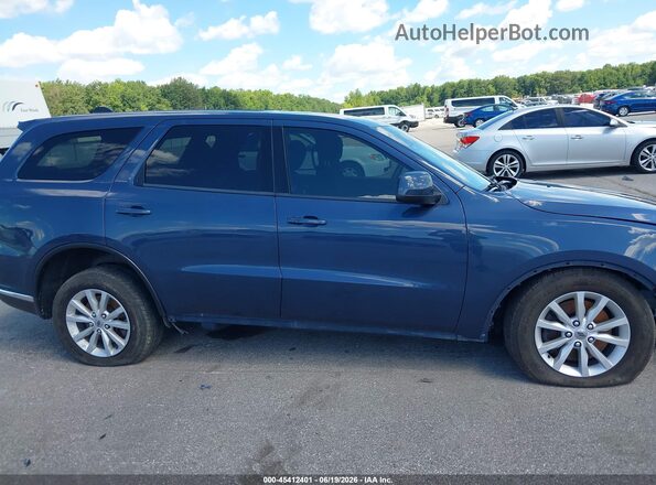1C4SDJFT5MC864857 2021 DODGE DURANGO Blue Vista interior trasera