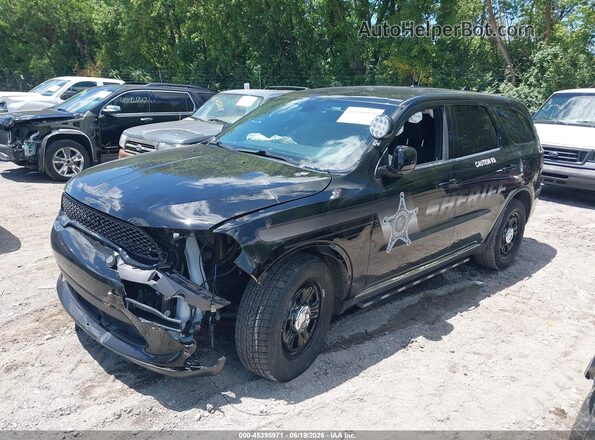 1C4SDJFT5RC183184 2024 DODGE DURANGO Black Передня ліва чверть