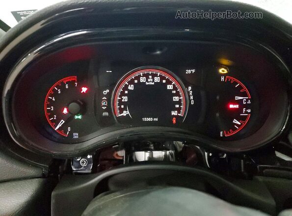 1C4SDJFT6SC501819 2025 DODGE DURANGO Белый Вид щитка приборов