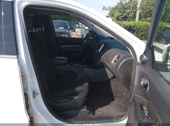 1C4SDJFT7JC434453 2018 DODGE DURANGO White წინა სალონის ხედი