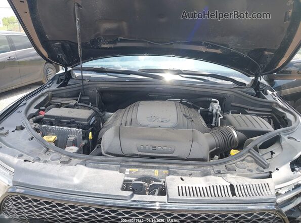 1C4SDJFT7PC688799 2023 DODGE DURANGO Black უკანა ხედი
