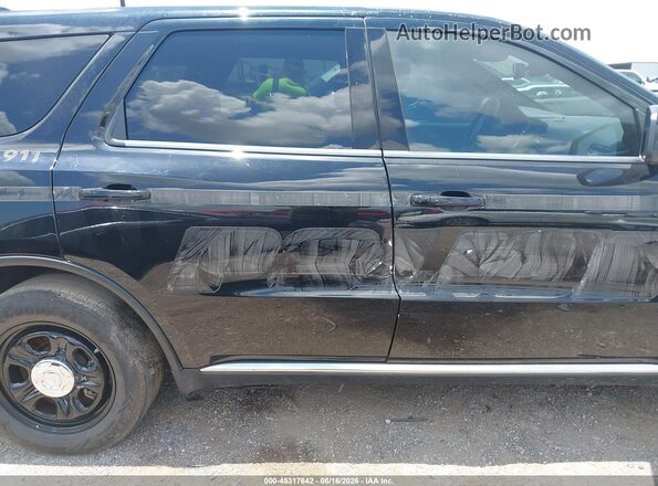 1C4SDJFT7PC688799 2023 DODGE DURANGO Black უკანა სალონის ხედი