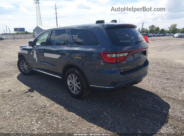 1C4SDJFT9KC659345 2019 DODGE DURANGO Синий Задняя левая четверть
