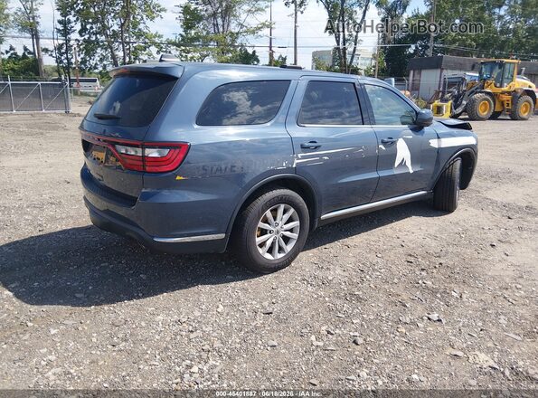 1C4SDJFT9KC659345 2019 DODGE DURANGO Синий Задняя правая четверть