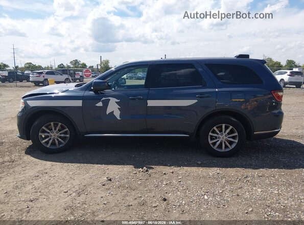 1C4SDJFT9KC659345 2019 DODGE DURANGO Синий Панорамный вид салона 360°