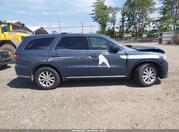1C4SDJFT9KC659345 2019 DODGE DURANGO Синий Вид задней части салона