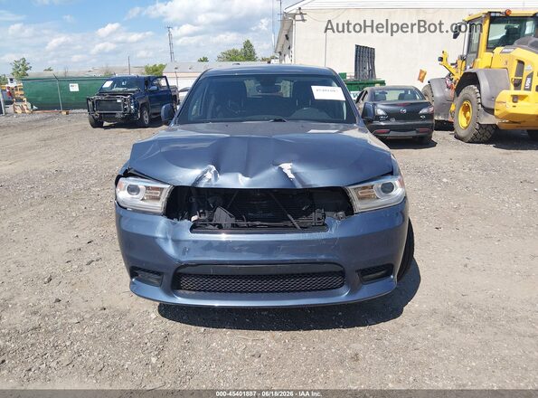 1C4SDJFT9KC659345 2019 DODGE DURANGO Синий Вид щитка приборов