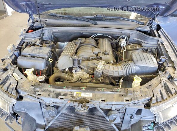 1C4SDJGJ6LC412847 2020 DODGE DURANGO Blue Widok komory silnika