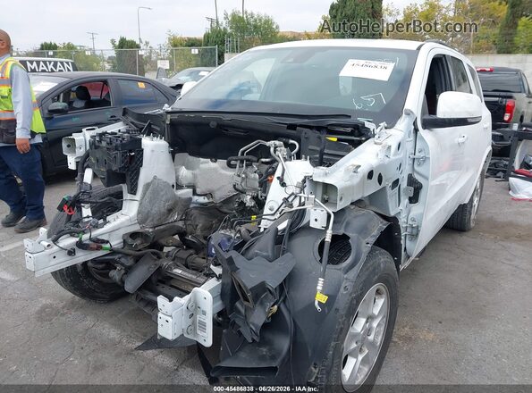 1C4SDJGJ9JC291051 2018 DODGE DURANGO White Front view