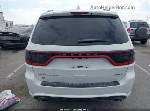 1C4SDJGJ9JC291051 2018 DODGE DURANGO White 