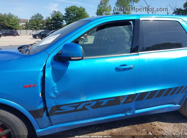 1C4SDJGJXJC416123 2018 DODGE DURANGO Blue Widok z przodu