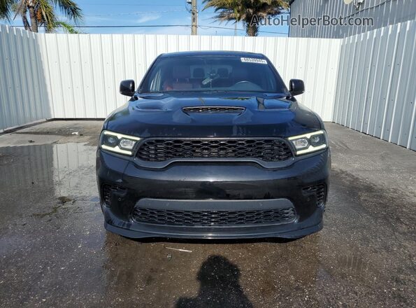 1C4SDJH90MC715452 2021 DODGE DURANGO Black Դիմացի տեսք