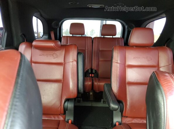 1C4SDJH90MC715452 2021 DODGE DURANGO Black Հետևի նստատեղերի տեսք