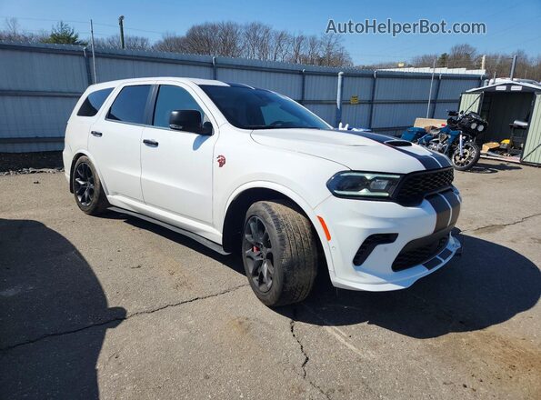 1C4SDJH90PC638697 2023 DODGE DURANGO Белый Передняя правая четверть