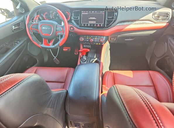 1C4SDJH90PC638697 2023 DODGE DURANGO Белый Вид панели приборов