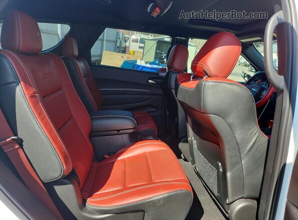 1C4SDJH90PC638697 2023 DODGE DURANGO Белый Вид задней части салона