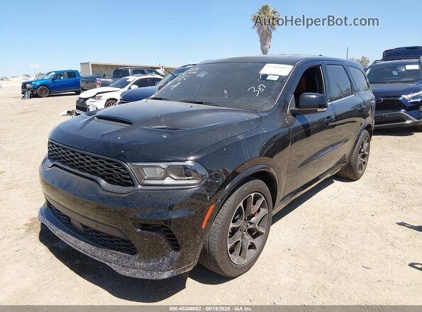 1C4SDJH95PC591795 2023 DODGE DURANGO Черный Передняя левая четверть
