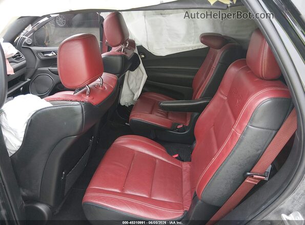 1C4SDJH98MC740955 2021 DODGE DURANGO Black VIN კოდის სტიკერის ხედი