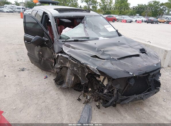 1C4SDJH98MC740955 2021 DODGE DURANGO Black წინა ხედი