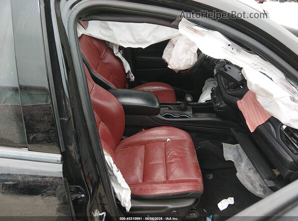 1C4SDJH98MC740955 2021 DODGE DURANGO Black წინა სალონის ხედი
