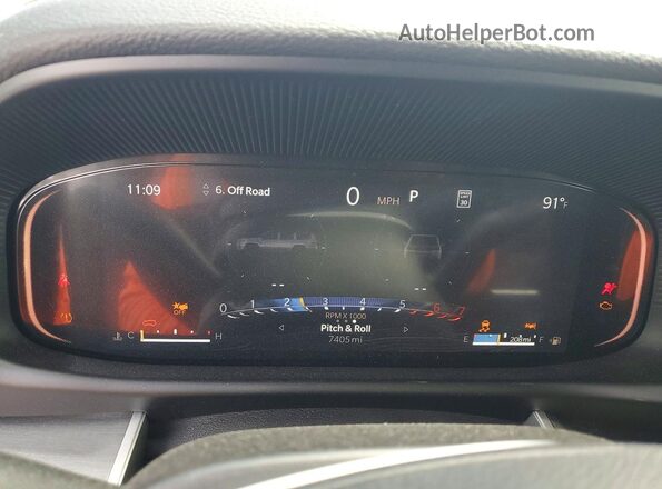 1C4SJSBP0TS158875 2026 JEEP GRAND Black Вид щитка приладів