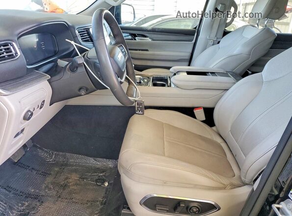 1C4SJSBP1RS145237 2024 JEEP WAGONEER Black Front interior view