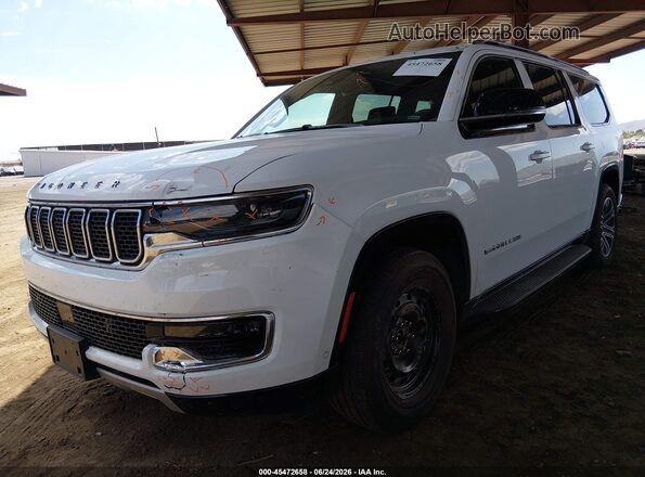 1C4SJSBP2SS527671 2025 JEEP WAGONEER L White Передня ліва чверть