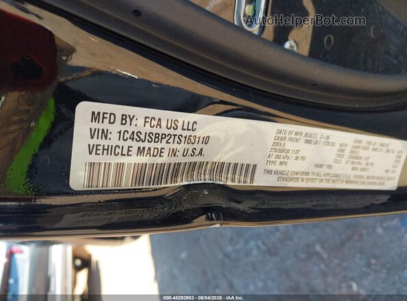 1C4SJSBP2TS163110 2026 JEEP GRAND WAGONEER L Black ძრავის განყოფილების ხედი