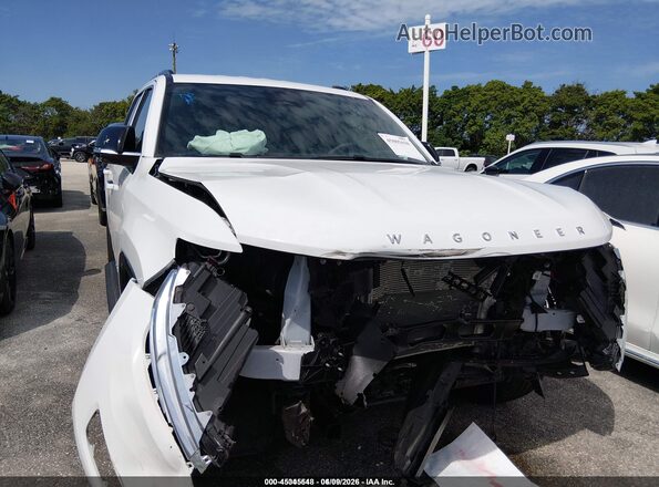 1C4SJSBP4SS523556 2025 JEEP WAGONEER L White Vista frontal